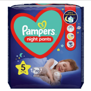 hlape.bg НОЩНИ ГАЩИ PAMPERS NIGHT PANTS 5 ( 12-17 kg .) 22 бр