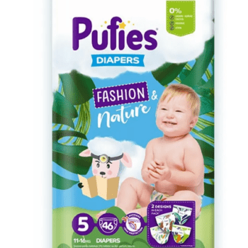 hlape.bg ПЕЛЕНИ PUFIES FASHION & NATURE 5- (11-16kg.) 46бр.