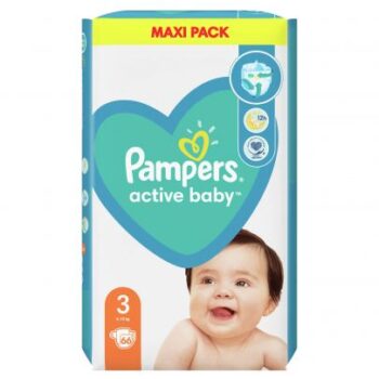 hlape.bg Пелени Pampers - Active Baby 3 (6-10kg.) 66 бр.