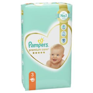 hlape.bg Пелени PAMPERS PREMIUM Care 3 MIDI (6-10 kg) 60