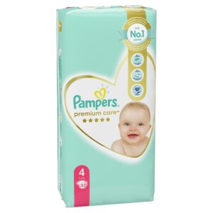 hlape.bg Пелени Pampers Premium Care 4 Maxi- ( 9-14 kg) 52 бр.