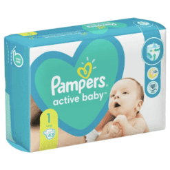 hlape.bg Пелени Pampers Active Baby Новородено 1 (2-5 kg.) – 43 бр.