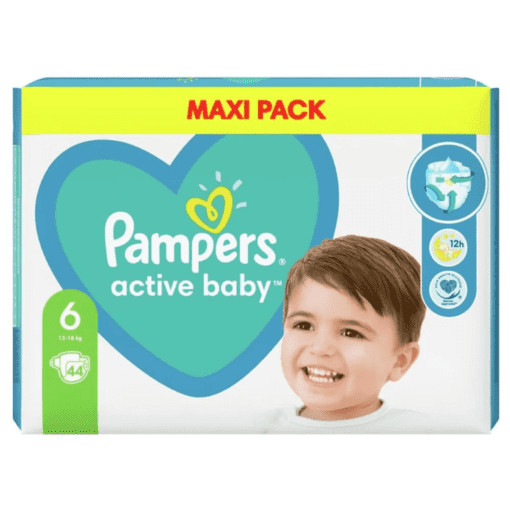 hlape.bg Пелени Pampers Active Baby Maxi Pack Размер 6 XL ( 13-18 kg.) 44 бр