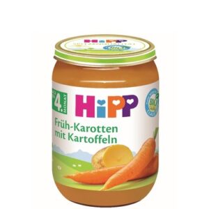 hlape.bg Hipp Био Пюре от Нежни моркови с картофи- ( 4м.+)