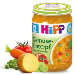 hlape.bg Hipp Био Пюре от Зеленчукова яхния- ( 12м.+) 250 gr.