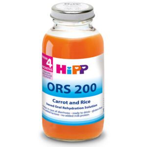 hlape.bg Диетична напитка на базата на моркови и ориз Hipp ORS 200 - (4м.+) 200 ml.