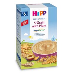 hlape.bg Hipp Пребиотик инстантна каша 5 зърнени култури и сливи- (6м+) 250 gr.