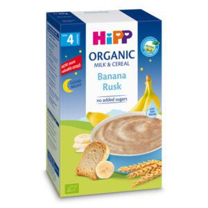 hlape.bg Hipp Био инстантна каша''Лека нощ'' Банан и сухар - ( 4м.+) 250 gr.