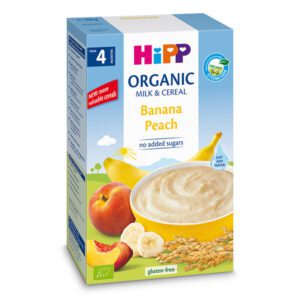 hlape.bg Hipp Био Инстантна каша Банан и праскова- (4м.+) 250 gr.