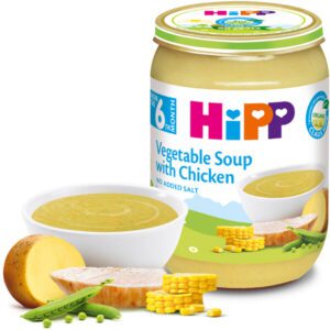 hlape.bg HiPP Био Зеленчукова супа с пиле- ( 6м.+) 190 gr.