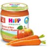 hlape.bg HiPP Био Пюре от Моркови с ябълки - (4м.+ ) 125 gr.