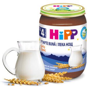 hlape.bg HiPP Био каша Лека нощ с грис- (4м.+) 190 gr.