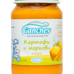 hlape.bg Ganchev Пюре от Картофи и моркови - (4м.+) 190 gr.