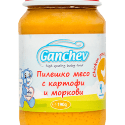hlape.bg Ganchev Пюре от Пилешко месо с картофи и моркови
