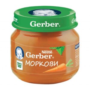 hlape.bg Nestlé GERBER Пюре от Моркови- (6м+) 80gr