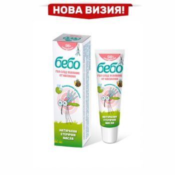 hlape.bg Гел след ухапване от насекоми Бебо - (3г.+) 20 ml