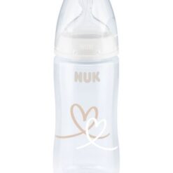 hlape.bg NUK First Choice - Temperature control Бебешко шише със силиконов биберон - (0-6 месеца) , 300 ml