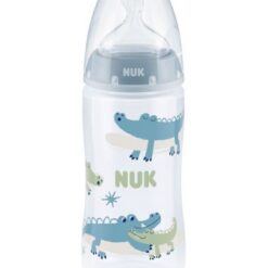 hlape.bg NUK First Choice - Temperature control Бебешко шише със силиконов биберон - (0-6 месеца) , 300 ml