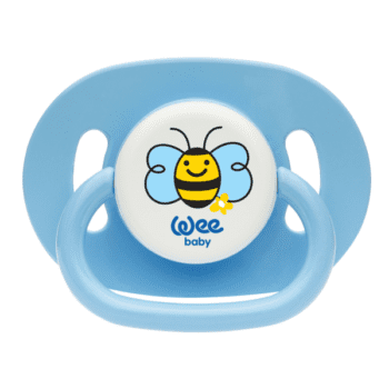 hlape.bg Wee Baby Залъгалка Opaque Oval- (0-6 месеца)