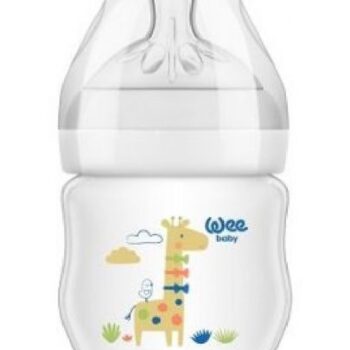 hlape.bg Wee Baby Бебешко шише Natural- (0м+) , 125 ml - 142