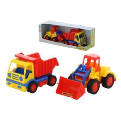 hlape.bg детски товарен камион и багер