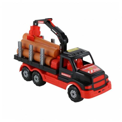 hlape.bg детски камион с дървени трупи