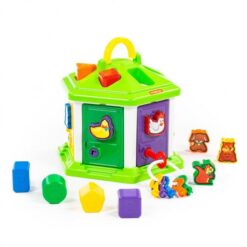 hlape.bg Polesie Toys сортер къща 12 м +