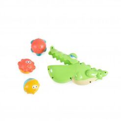 hlape.bg бебешка играчка за баня крокодил