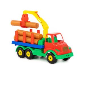 Polesie Toys КАМИОН С ДЪРВЕНИ ТРУПИ hlape.bg