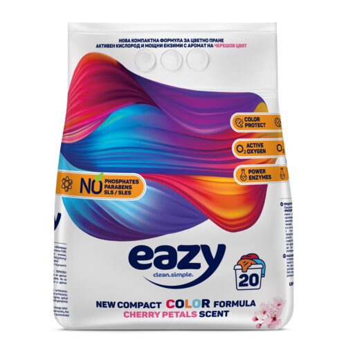 Eazy Прах за пране на цветни тъкани Color hlape.bg